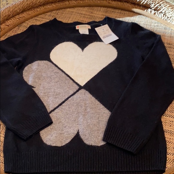 Crewcuts Other - Crewcuts Heart Sweater Size 6/7 NWT